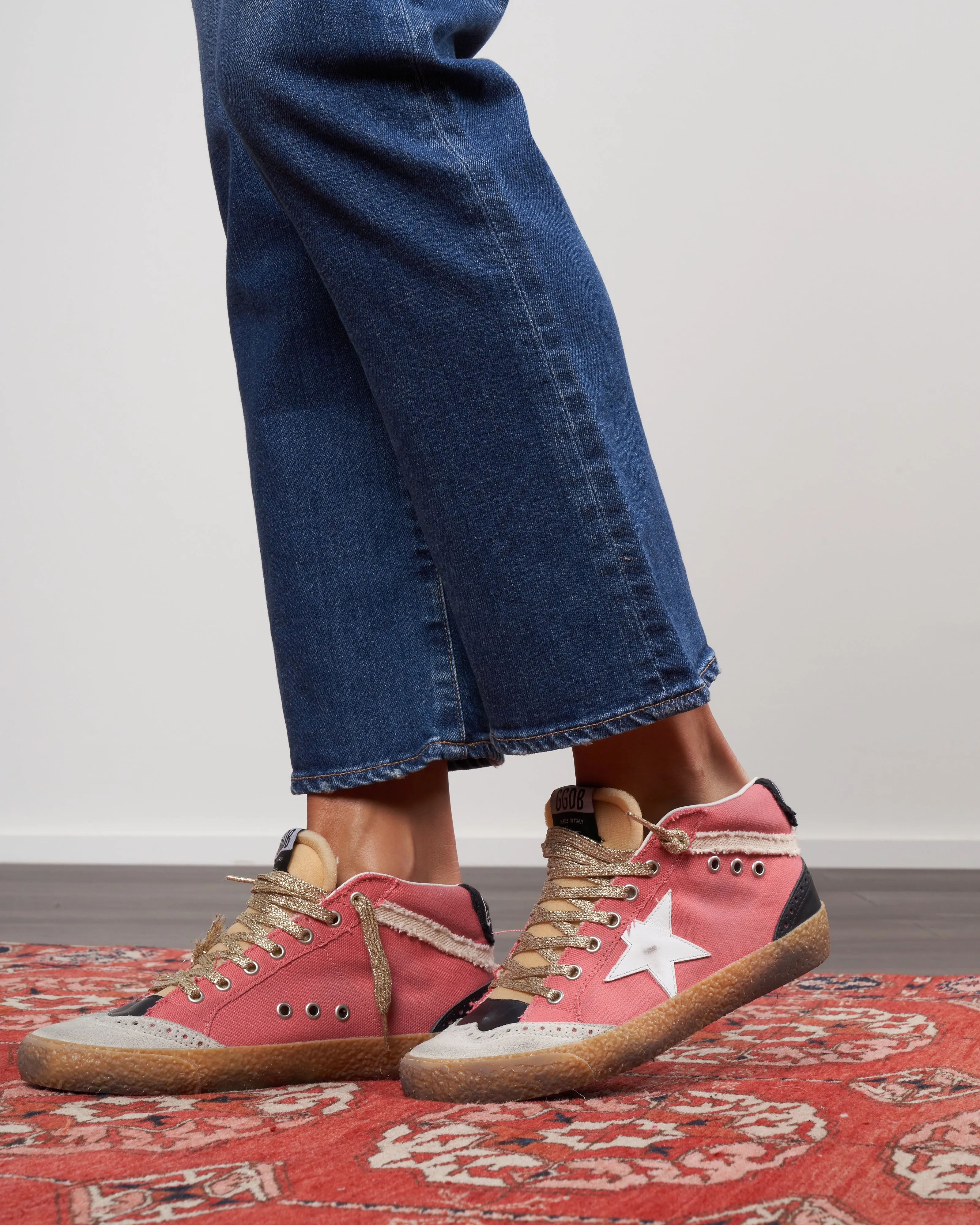 mid star canvas sneaker