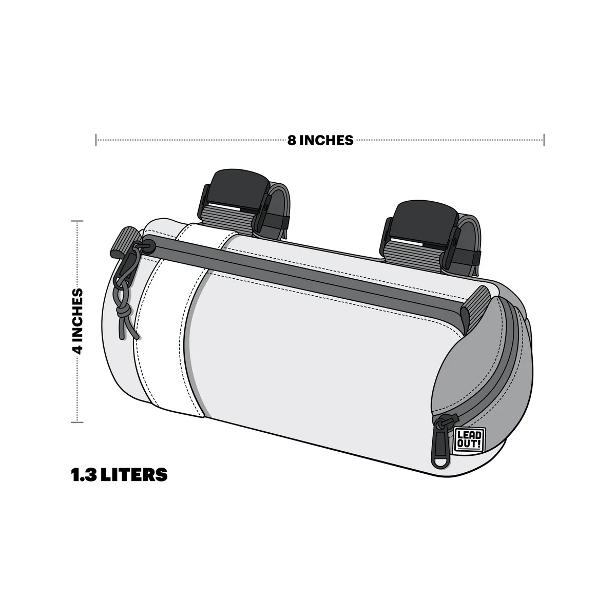 Mini Handlebar Bag Orange