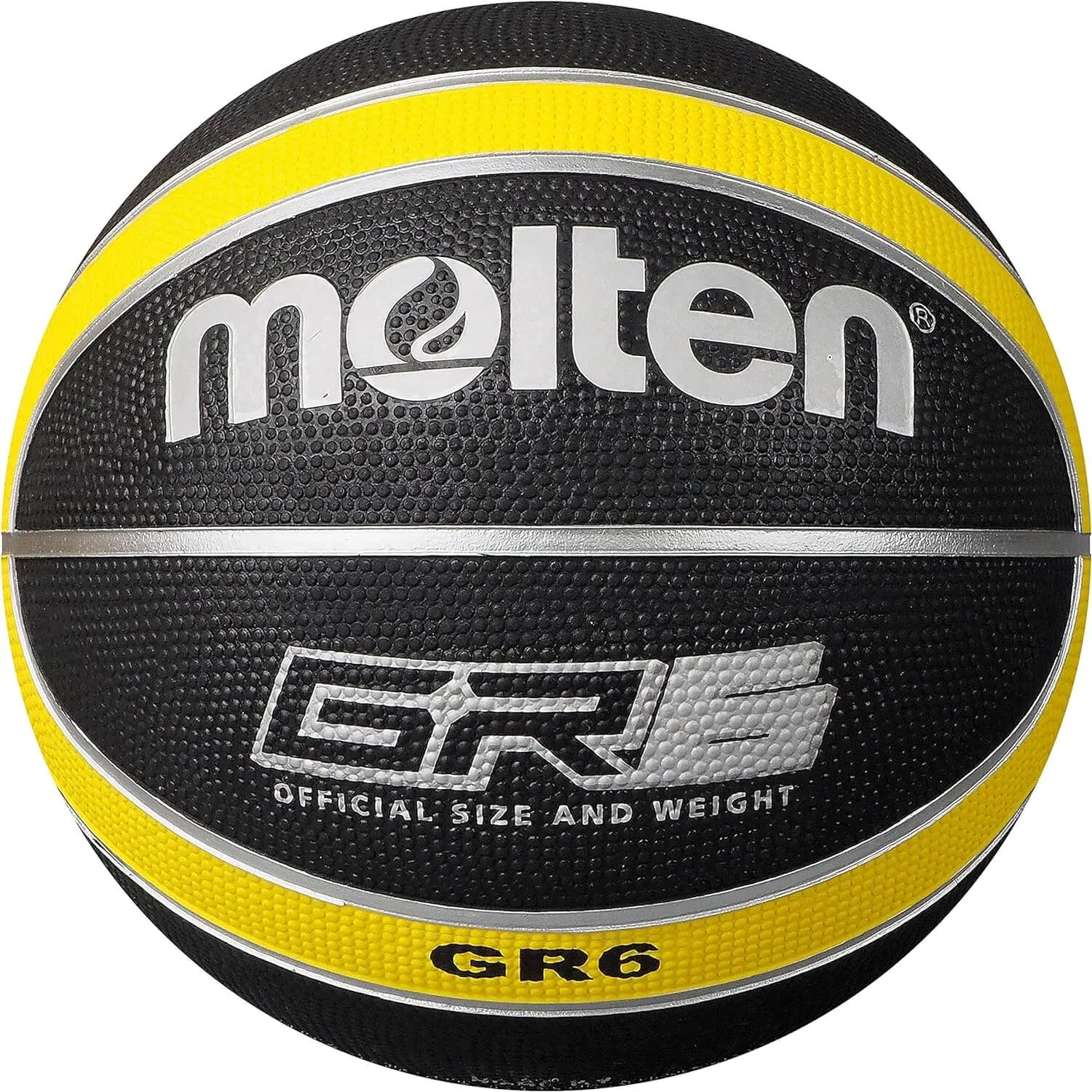 Molten BGR Basketball - Black/Yellow
