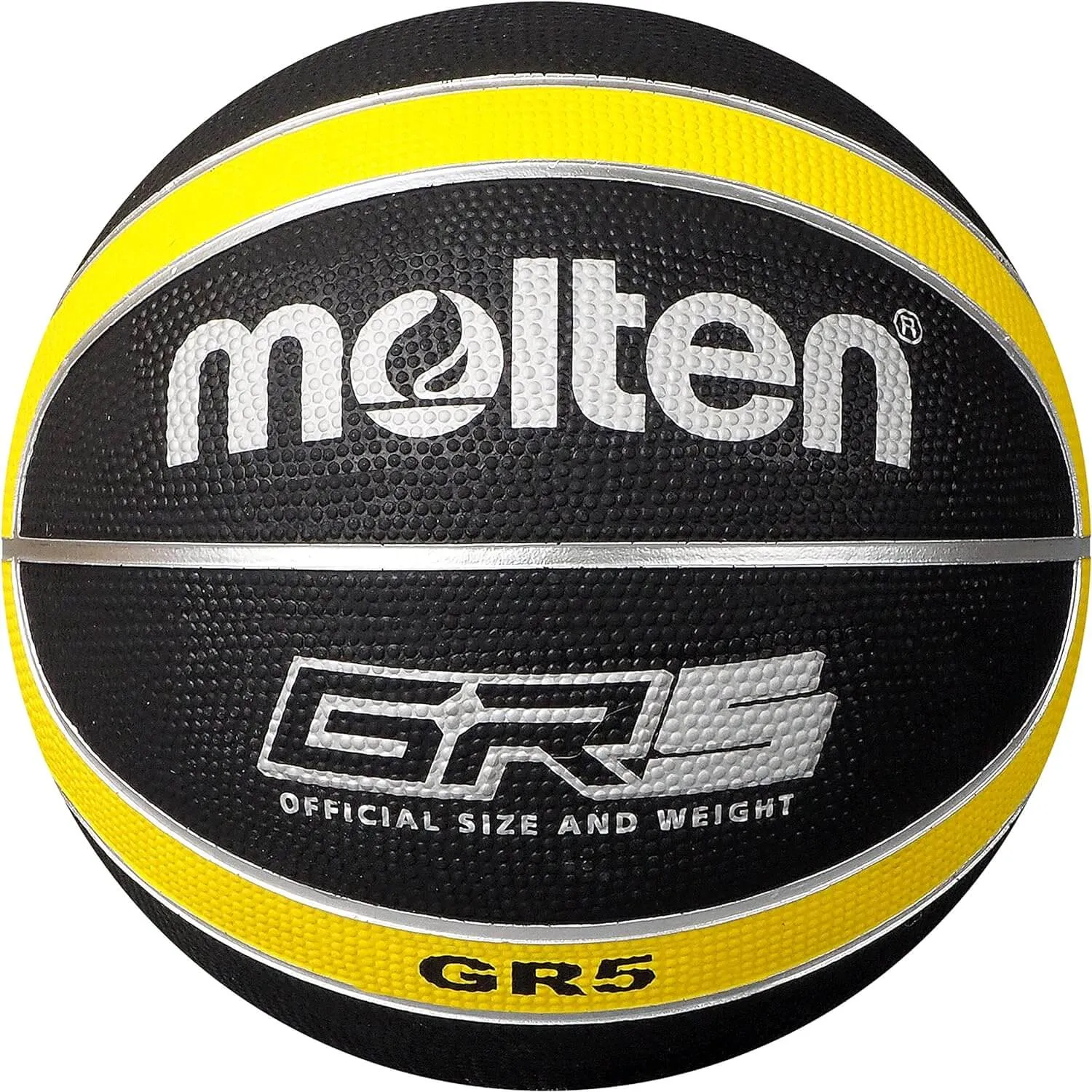 Molten BGR Basketball - Black/Yellow
