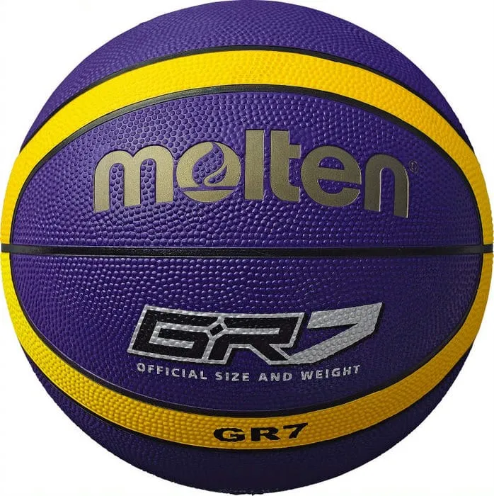 Molten BGR Basketball - Purple/Yellow