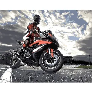 Motorcycle - Canvastly DIY Paint By Numbers