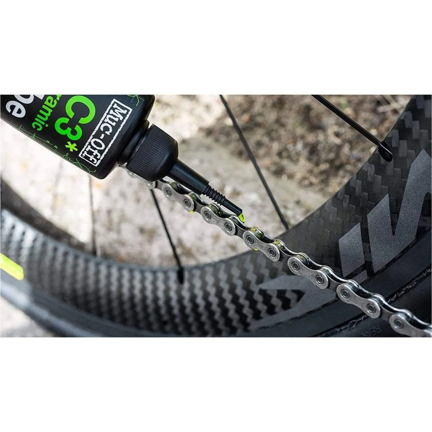 Muc-Off C3 Ceramic Dry Lube Bike Chain Lubricant 120ml