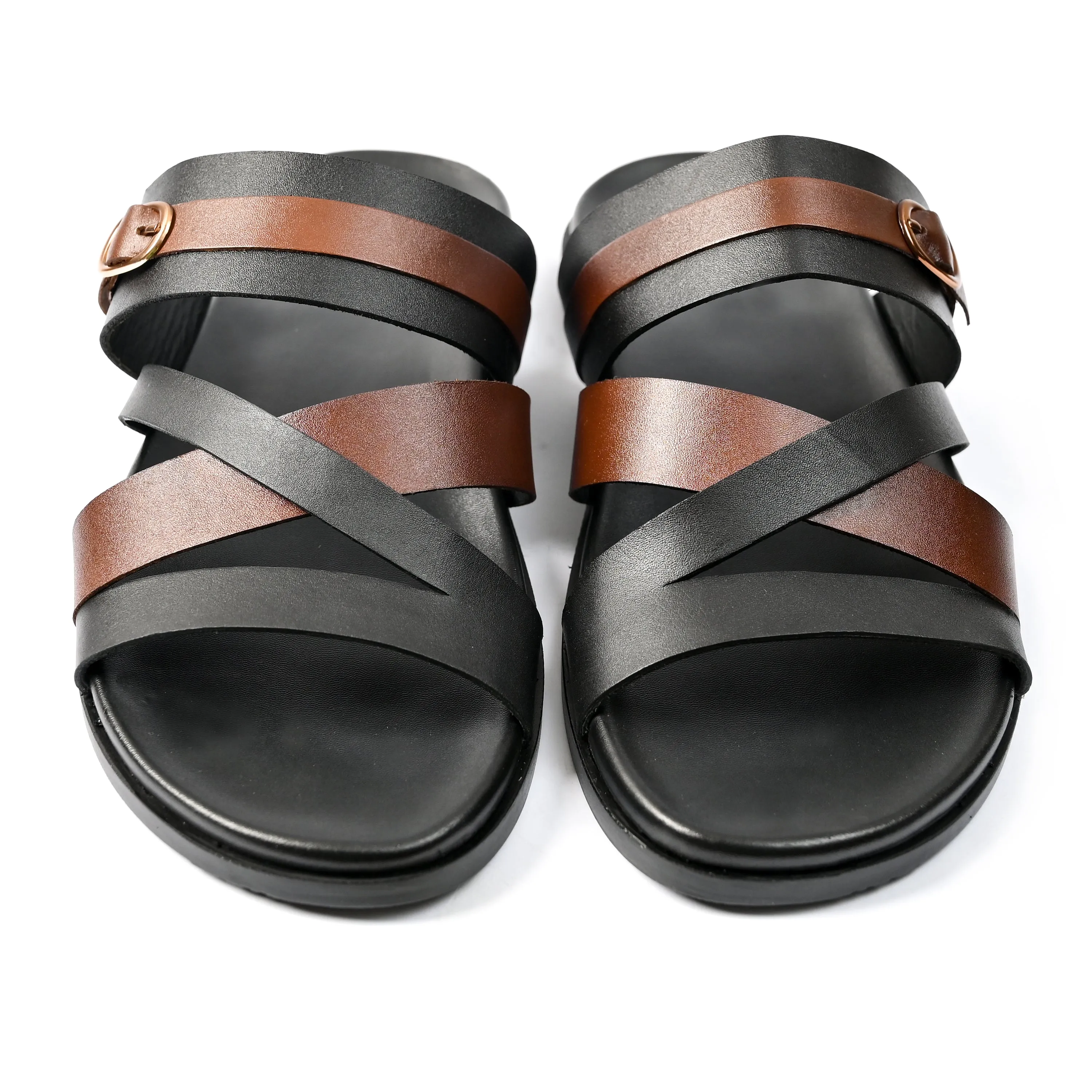 MULTI LEATHER  EVA CUSHIONING SLIPPER