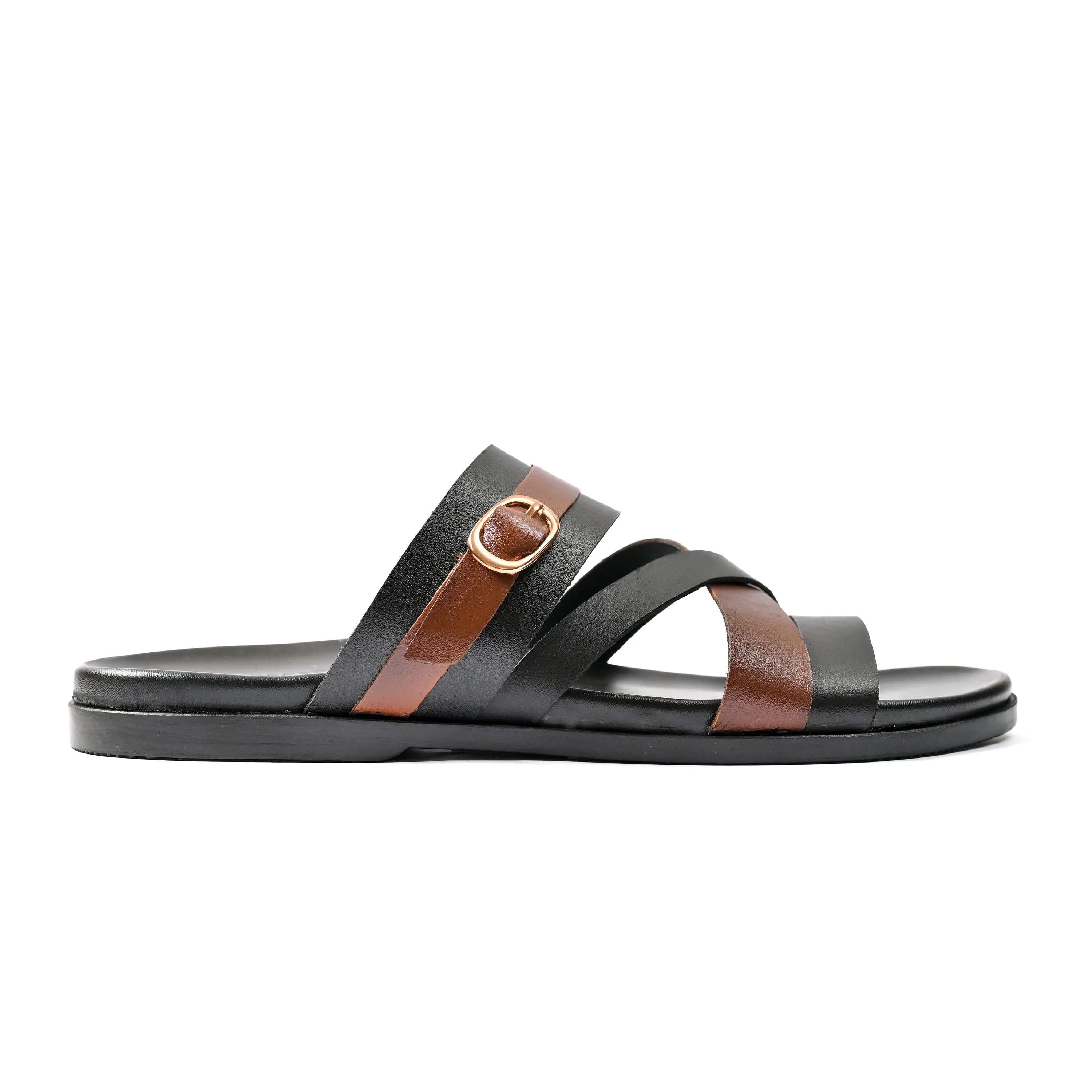 MULTI LEATHER  EVA CUSHIONING SLIPPER