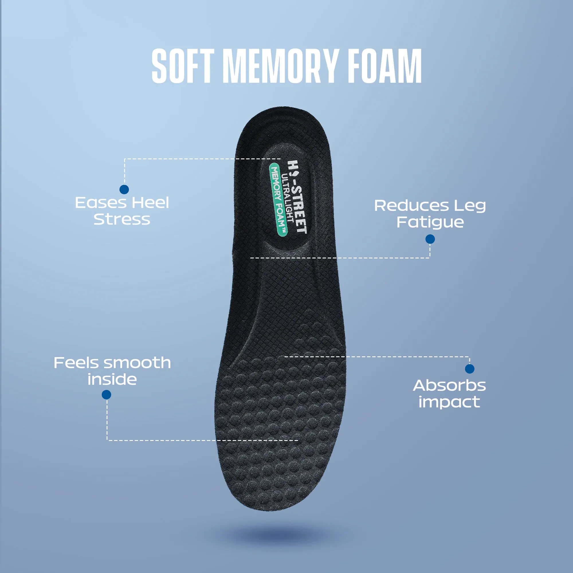 MULTI PIECES MEMORY FOAM SHOES