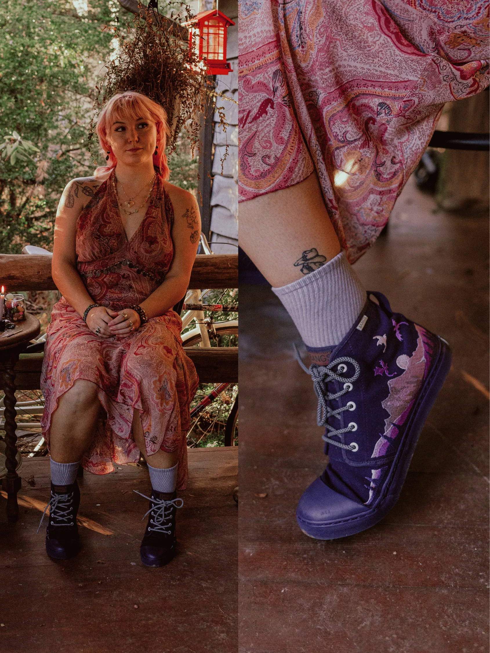 Mystic Mountain High Tops