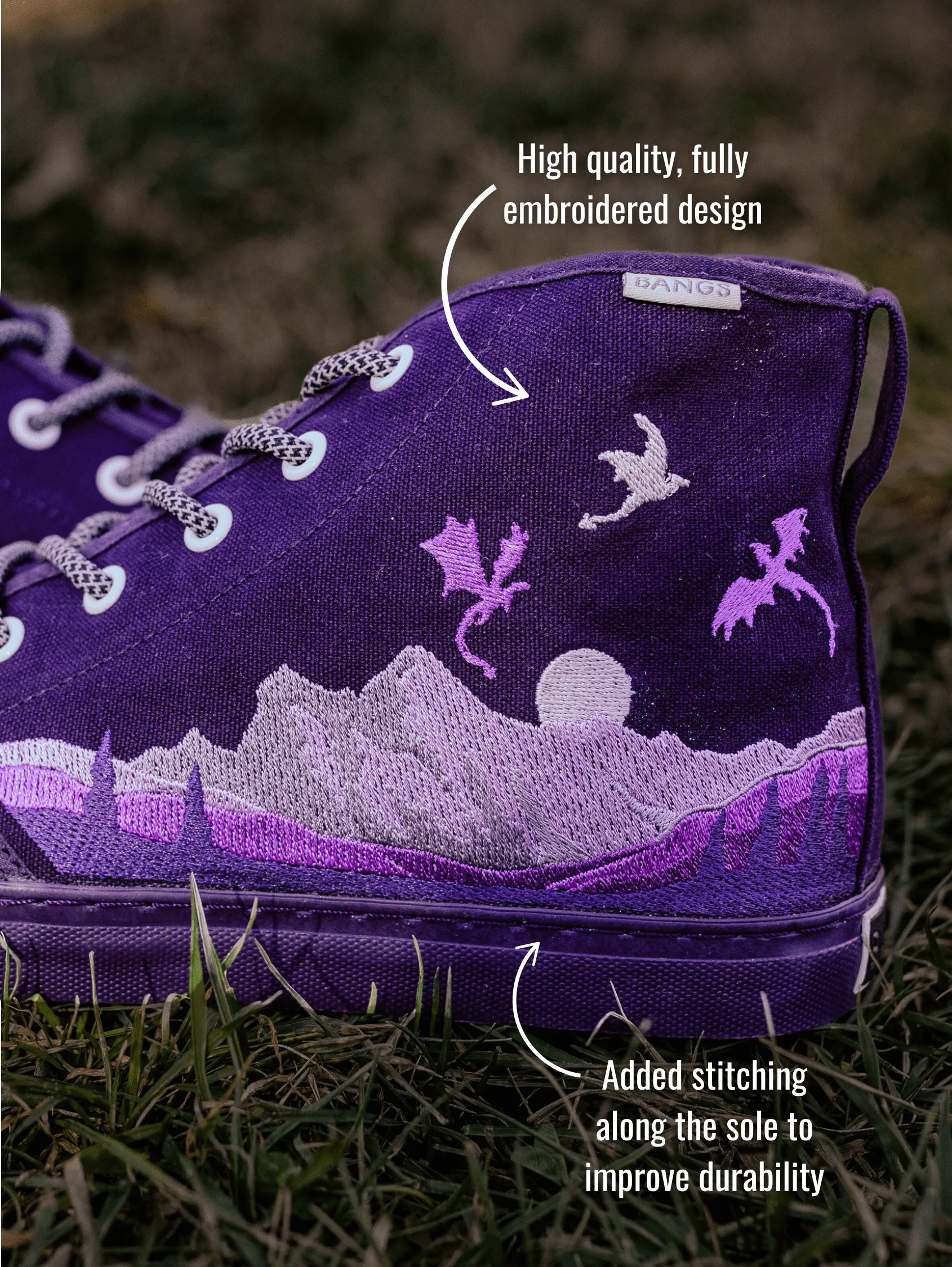 Mystic Mountain High Tops