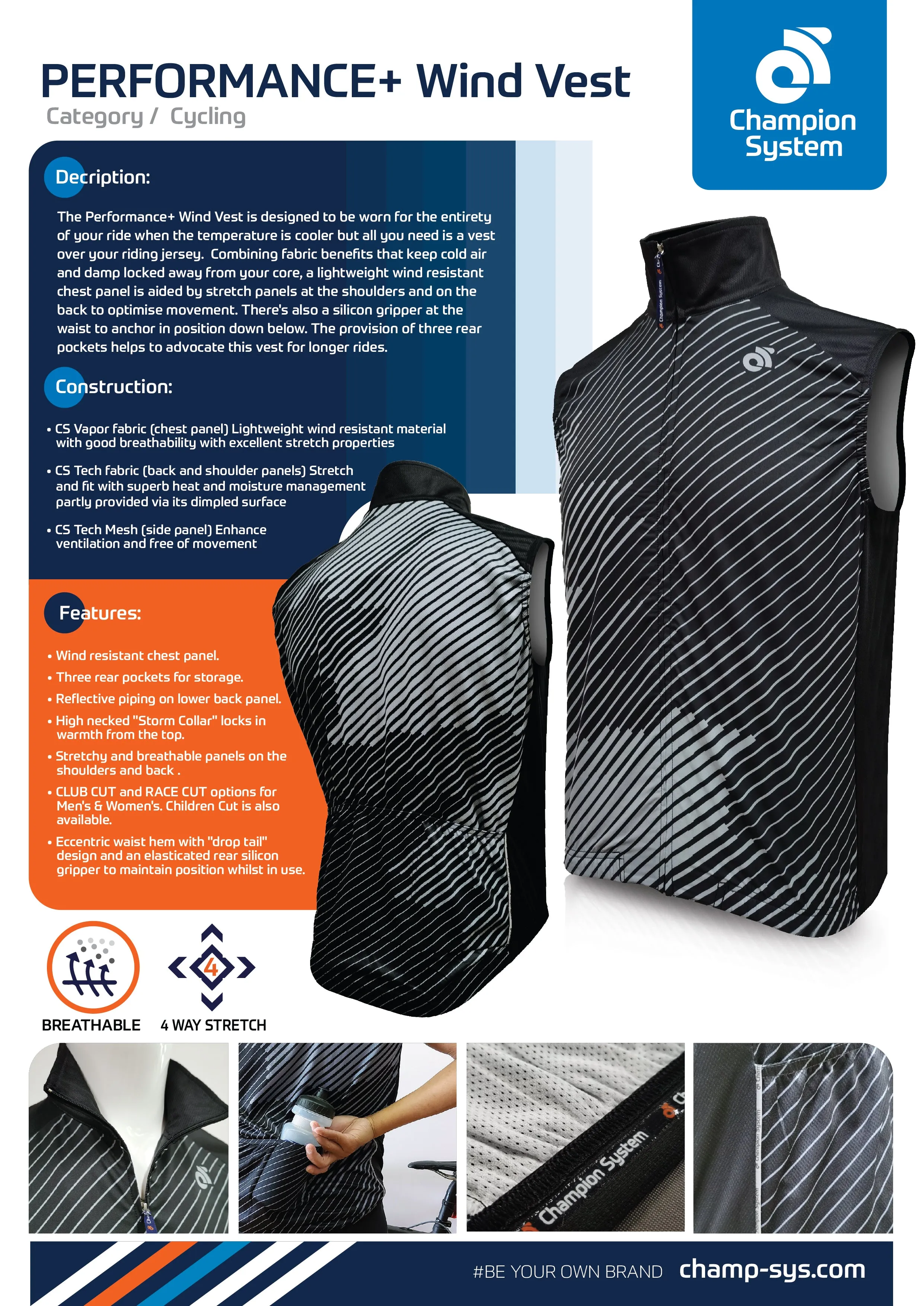 NEU: Performance  WIND VEST