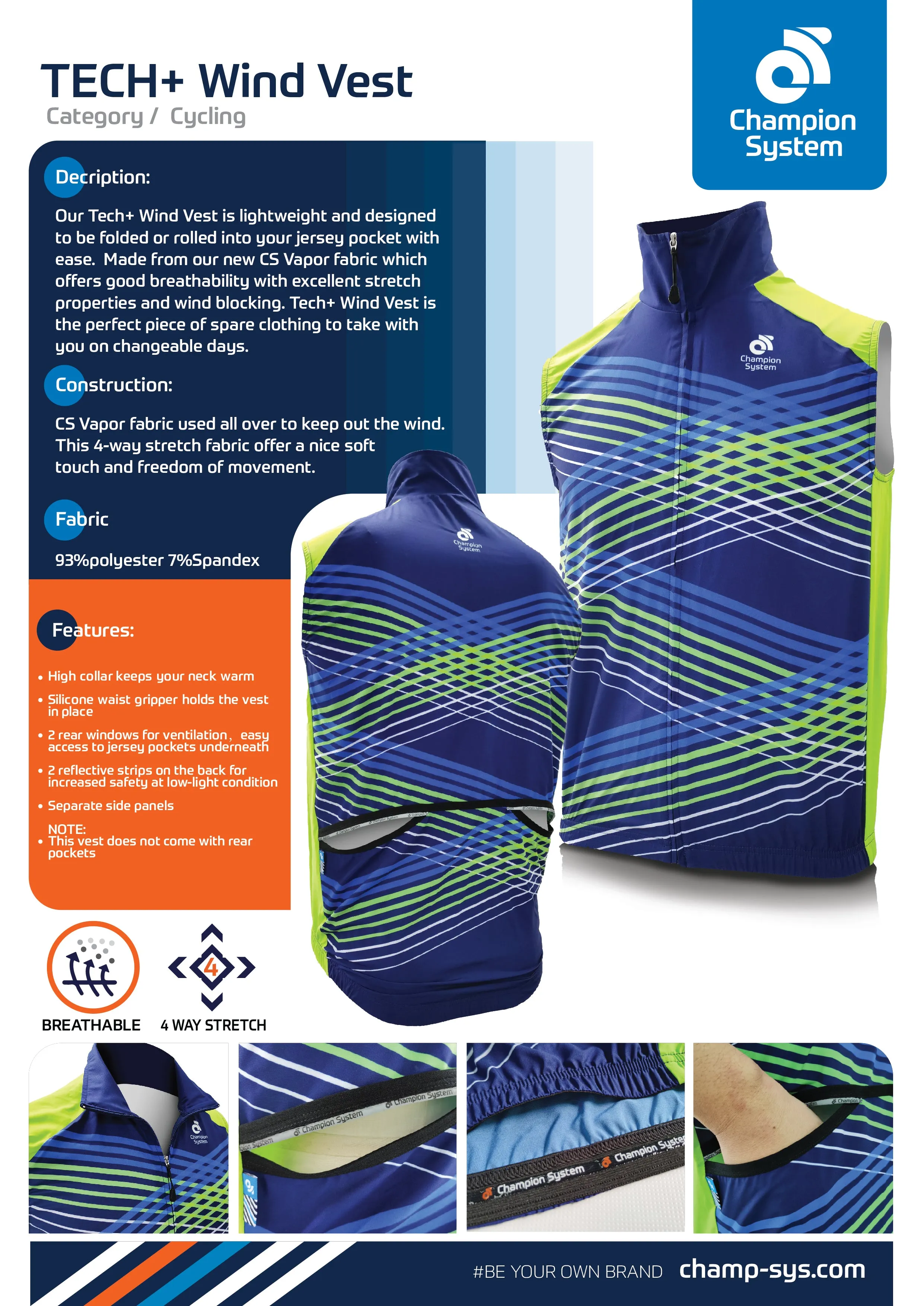 NEU: TECH  WIND VEST