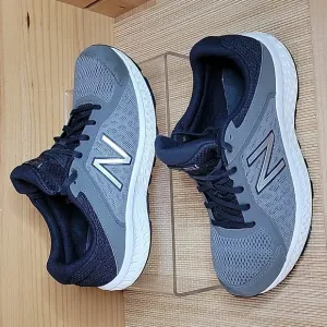 New Balance 420 V4 Mens Sneaker sz8 Gray Navy Training Athletic Shoes M420LG4