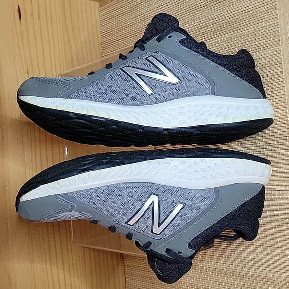 New Balance 420 V4 Mens Sneaker sz8 Gray Navy Training Athletic Shoes M420LG4