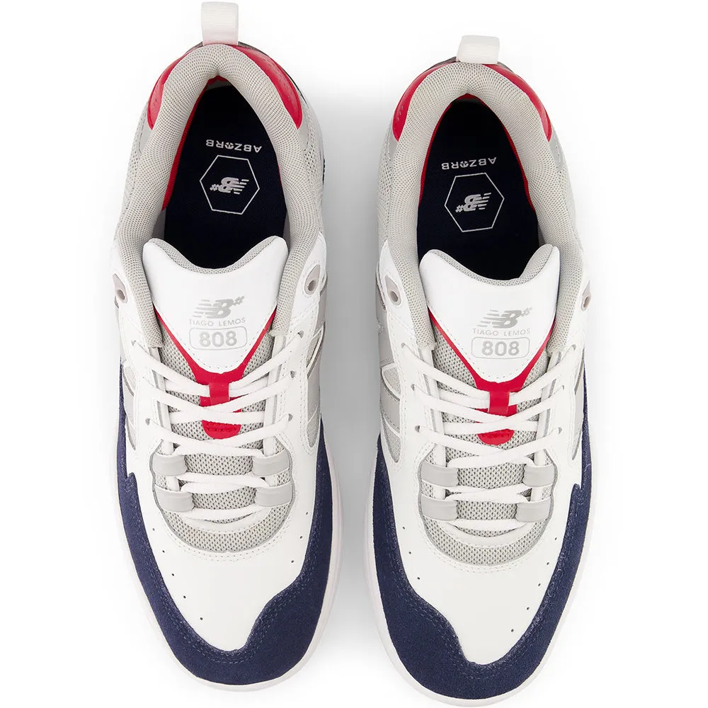 New Balance Numeric Tiago Lemos 808 Shoes White/Navy