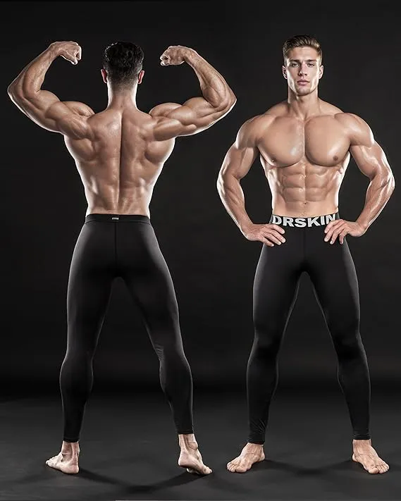 NEW DRSKIN Mens Performance Legging Base Layer Sz 3X