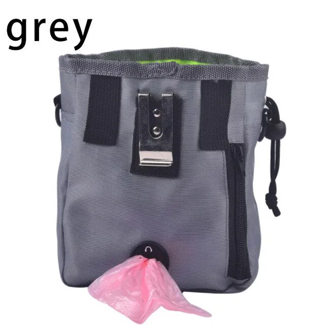New Pet Dog Training Bag Portable Treat Snack Bait Dogs Obedience Agility Outdoor Feed Storage Pouch Food Reward Waist Bags