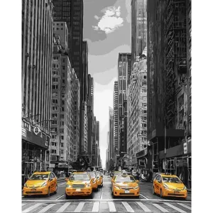 New York City - Canvatly DIY Paint By Numbers