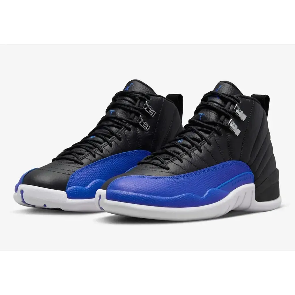 Nike Air Jordan 12 Retro Black Hyper Royal Womens