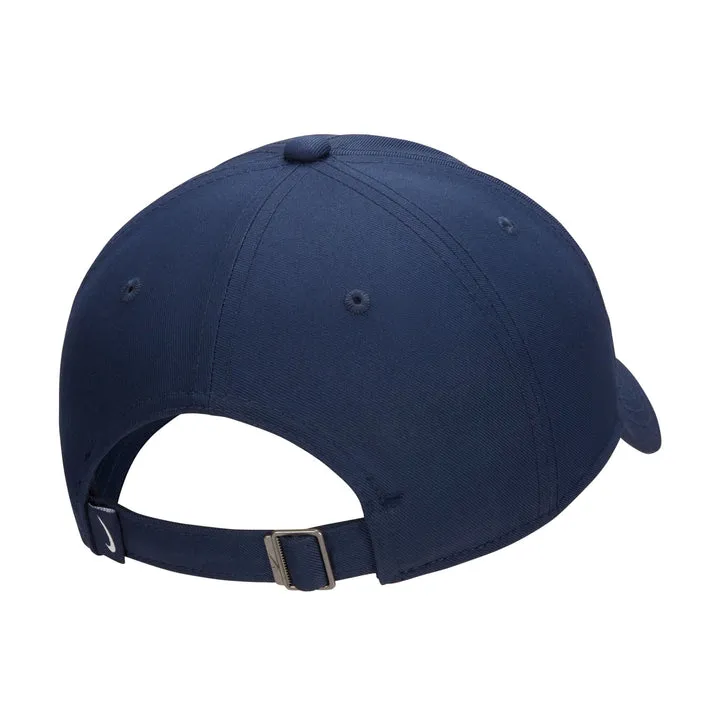 Nike Club Swoosh Strapback Cap - Navy
