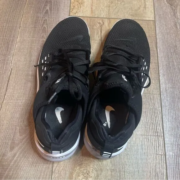 Nike Free x Metcon 2 Cross Training Shoes Men's Size 13 Black White AQ8306-004