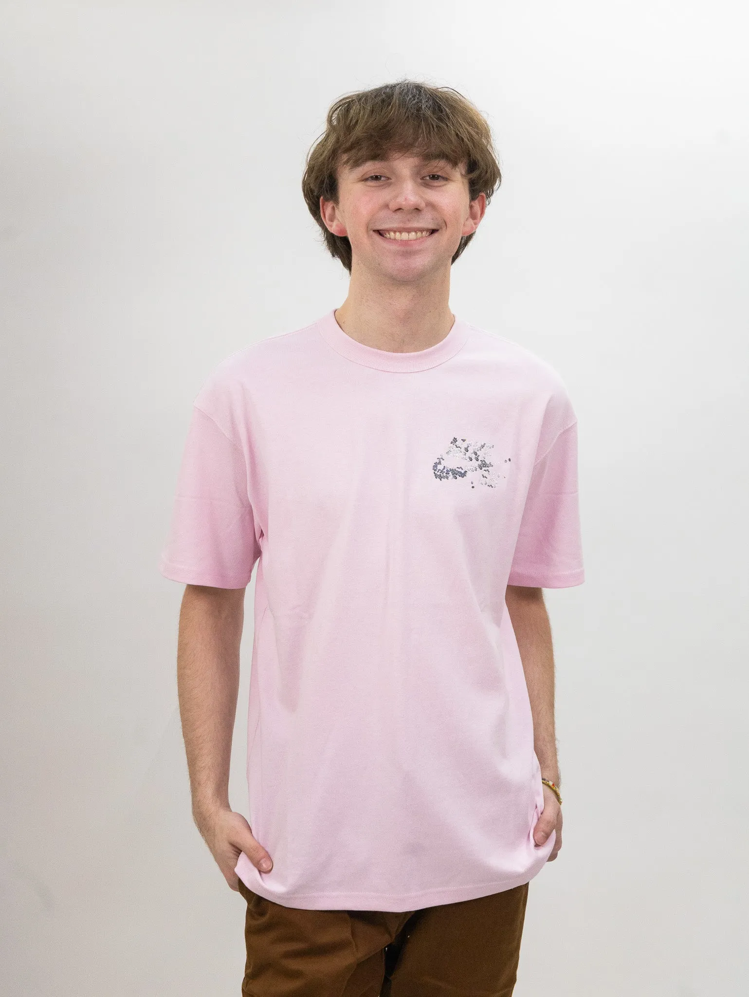 Nike SB M90 Yuto Skate Tee - Pink Foam