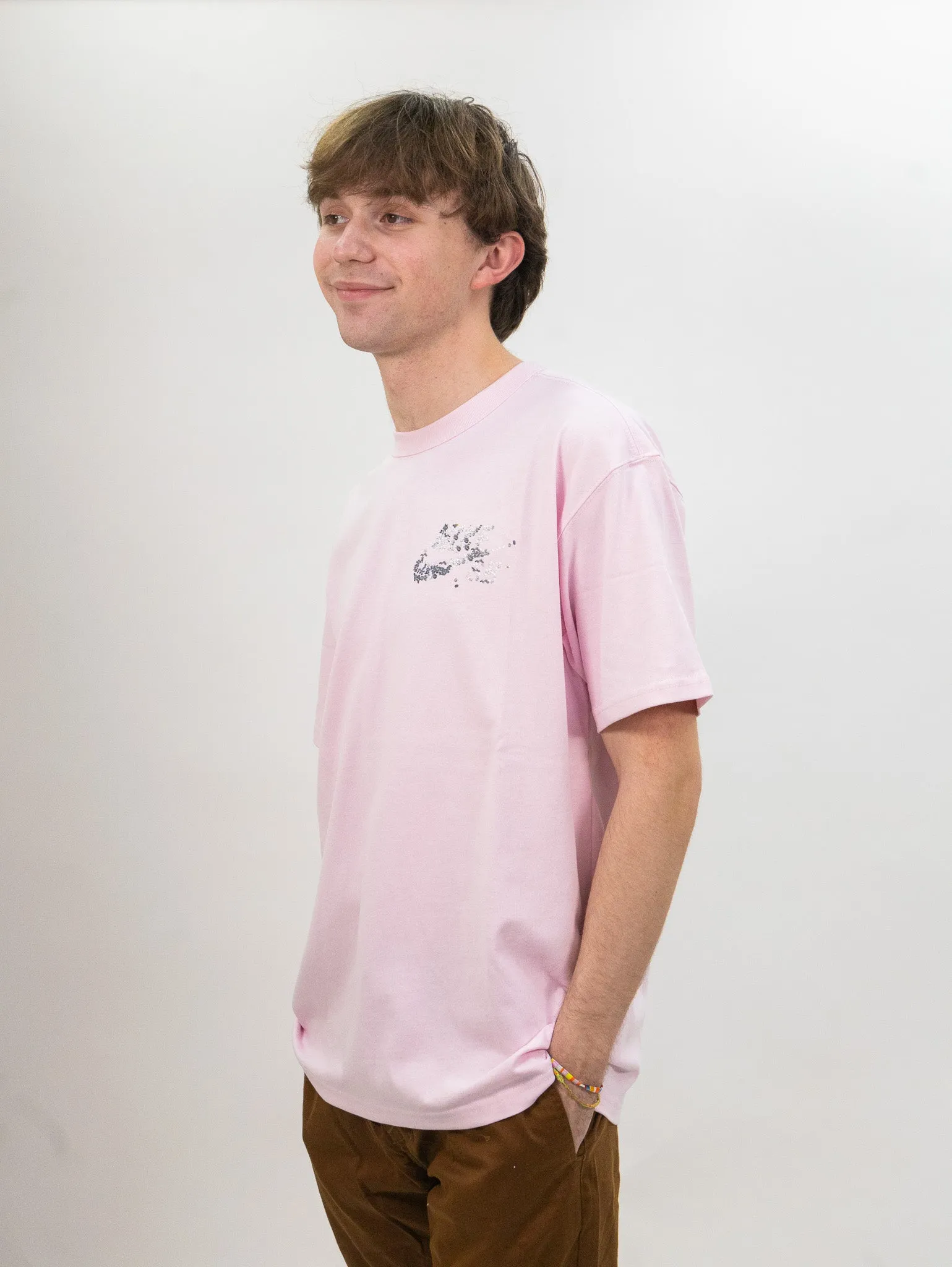 Nike SB M90 Yuto Skate Tee - Pink Foam