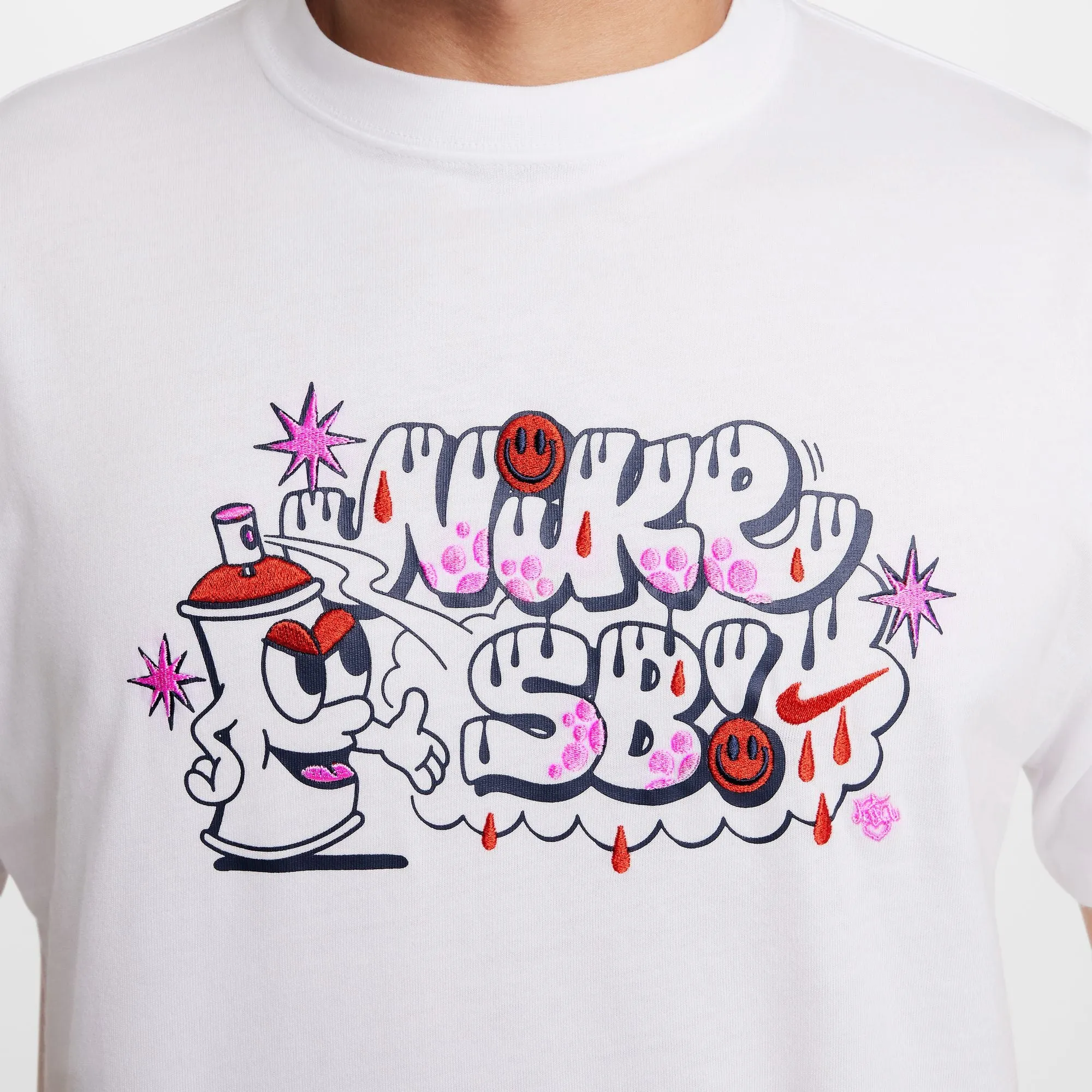 Nike SB Max 90 Skate Tee - White