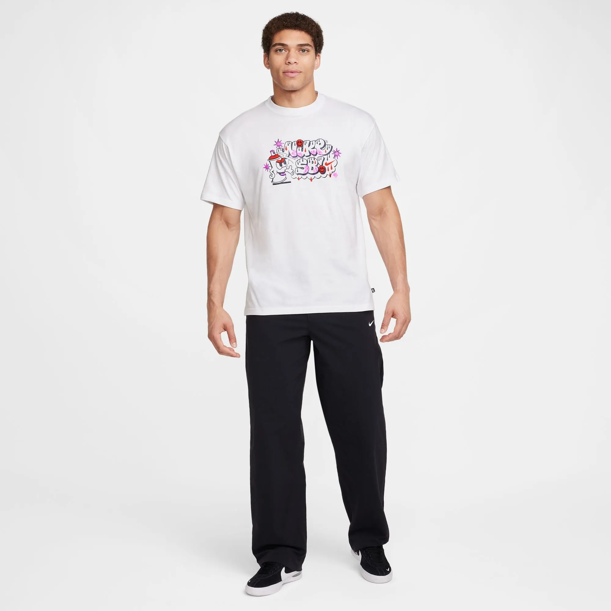 Nike SB Max 90 Skate Tee - White