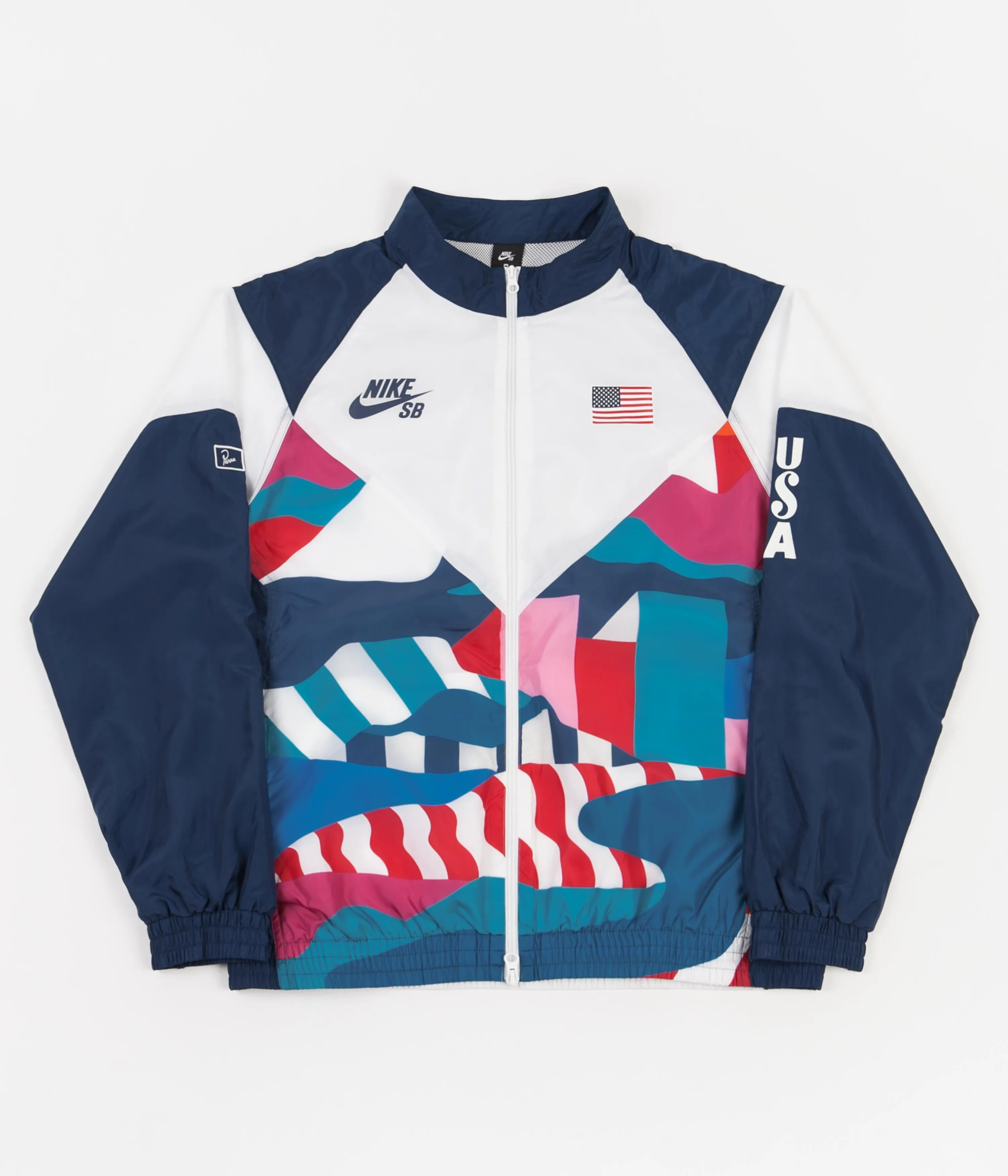 Nike SB x Parra 'USA Federation Kit' Tracksuit - Brave Blue / White / White