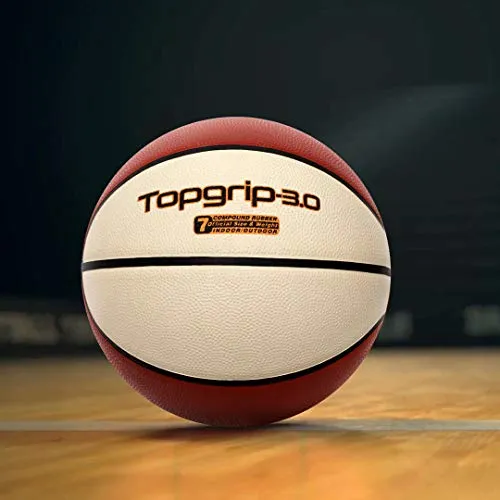 Nivia 1124 Rubber Basketball, (Multicolour)