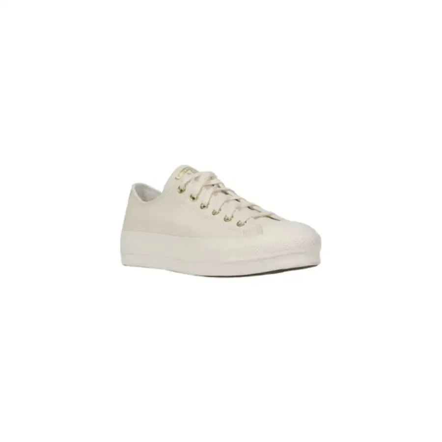 Off White Canvas Sneaker