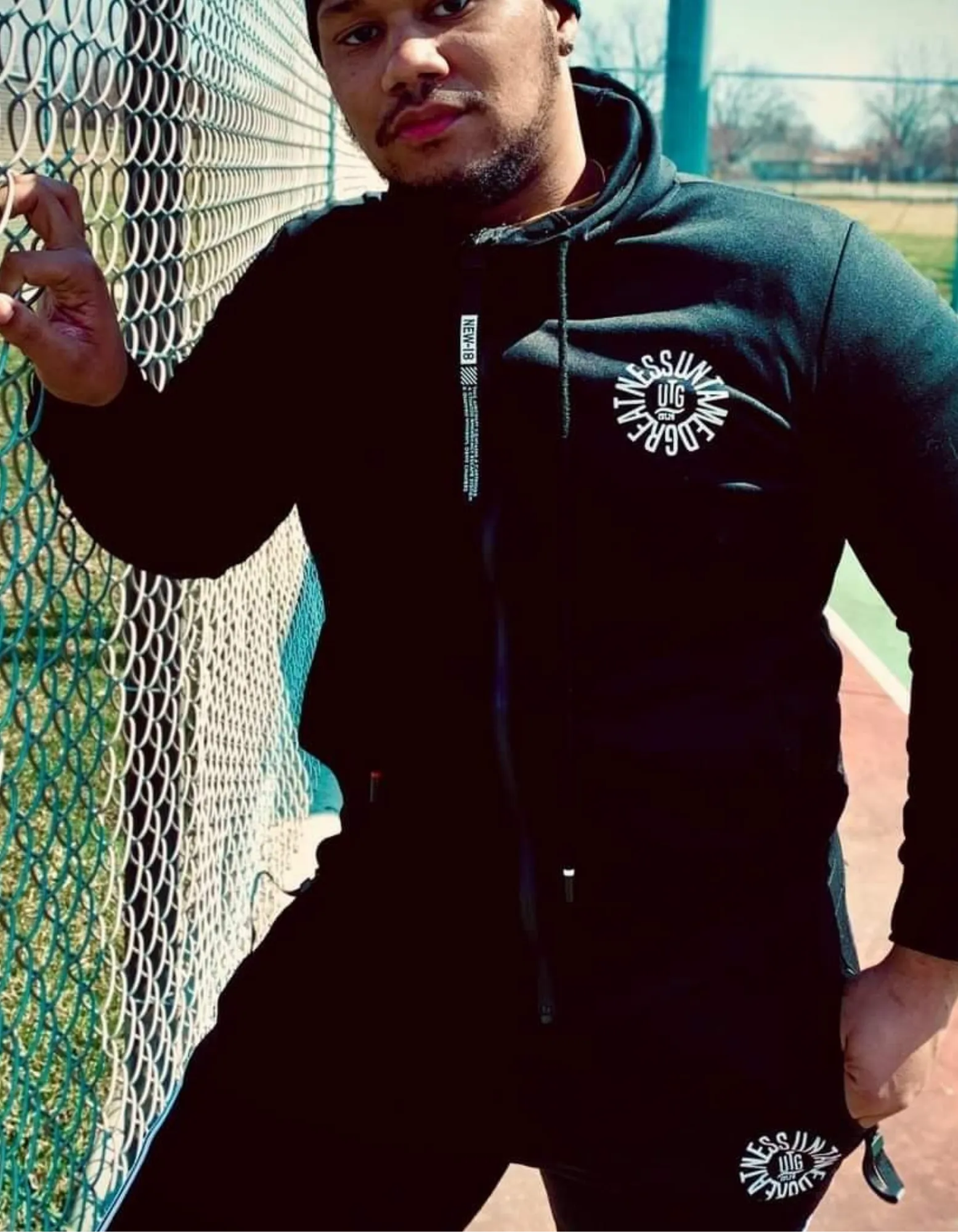 OG Greatness - Slim Fitted Athletic Jogging Tracksuit
