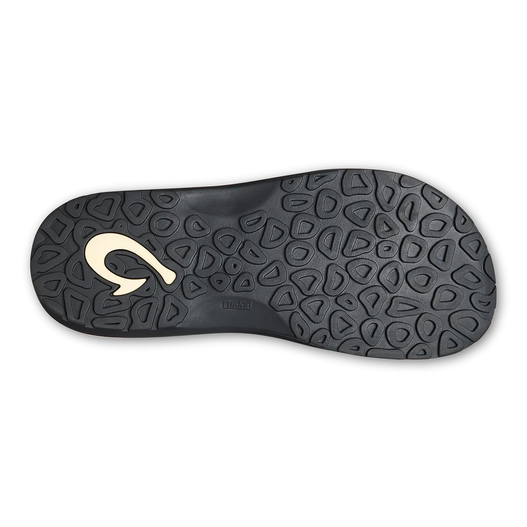 'Ohana Men's Beach Sandals - Charcoal/Pavement