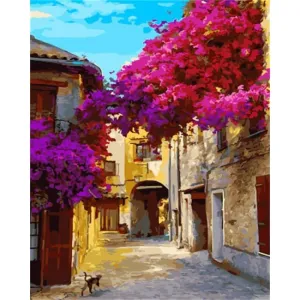 Old Town of Provence – Canvastly DIY Paint By Numbers