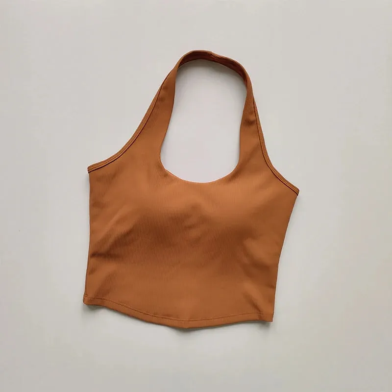 One-Piece Cup Sports Bra for Women