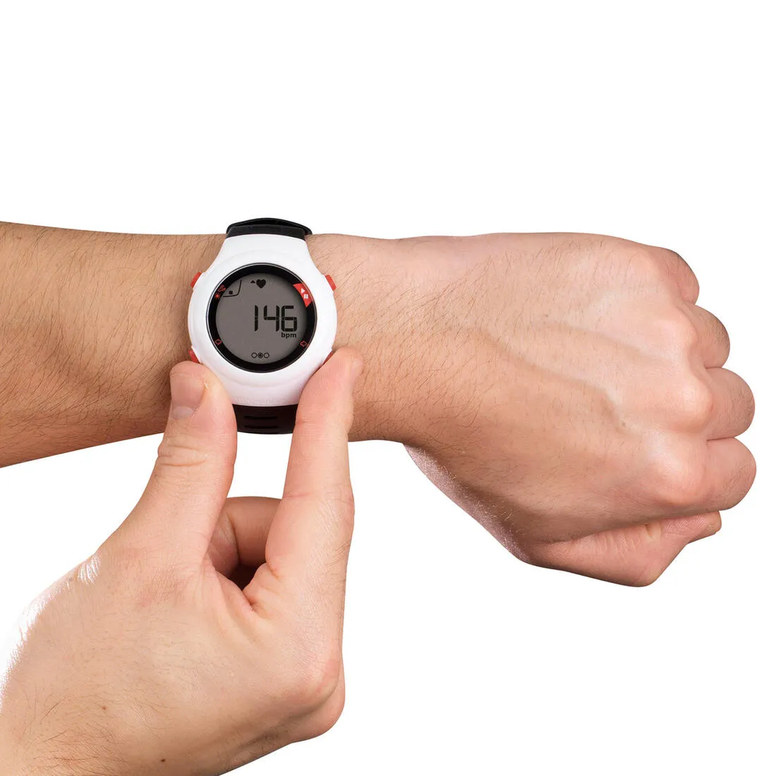 ONRHYTHM 110 runner's heart rate monitor watch black
