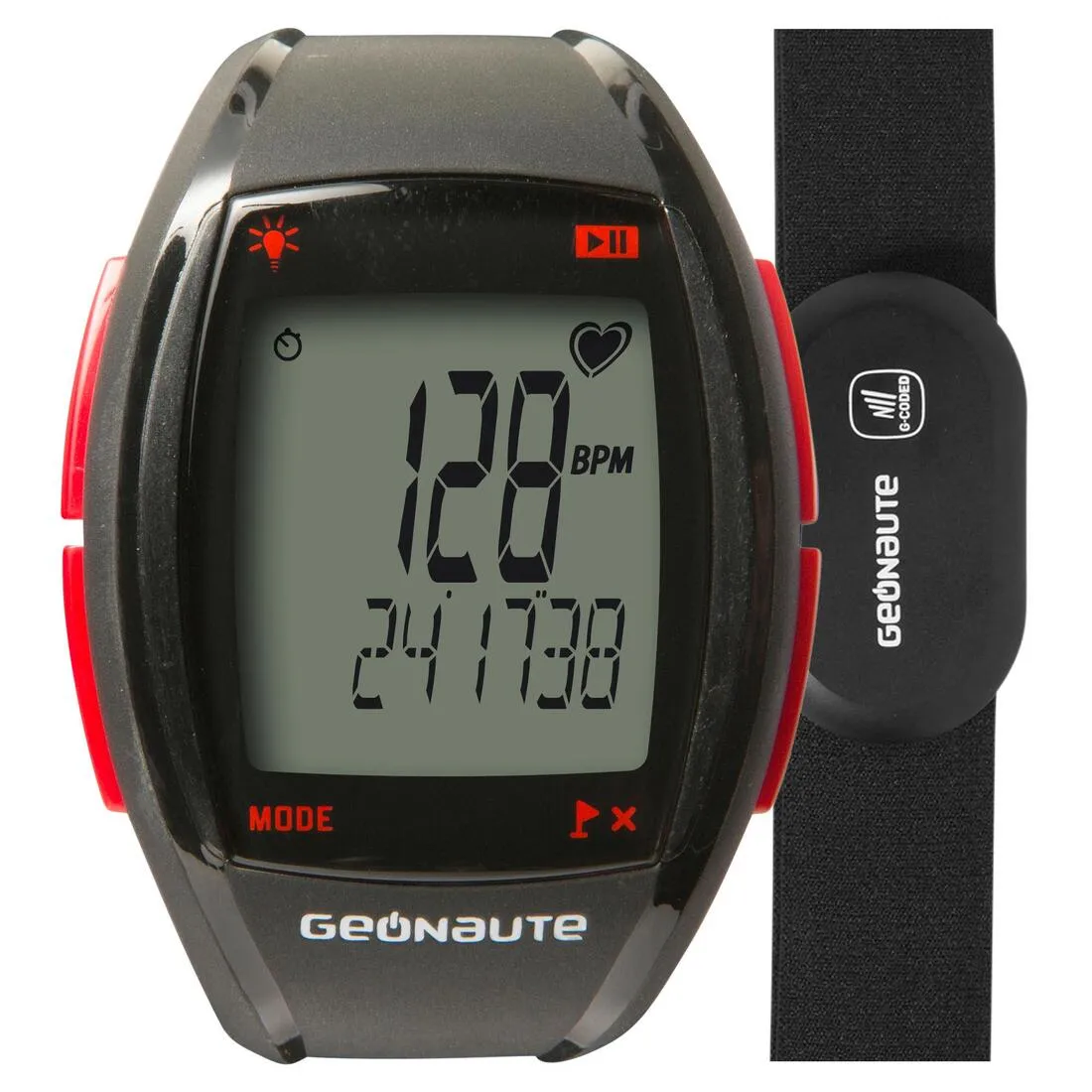 ONrhythm 410 Heart Rate Monitor Watch and Coded Chest Strap