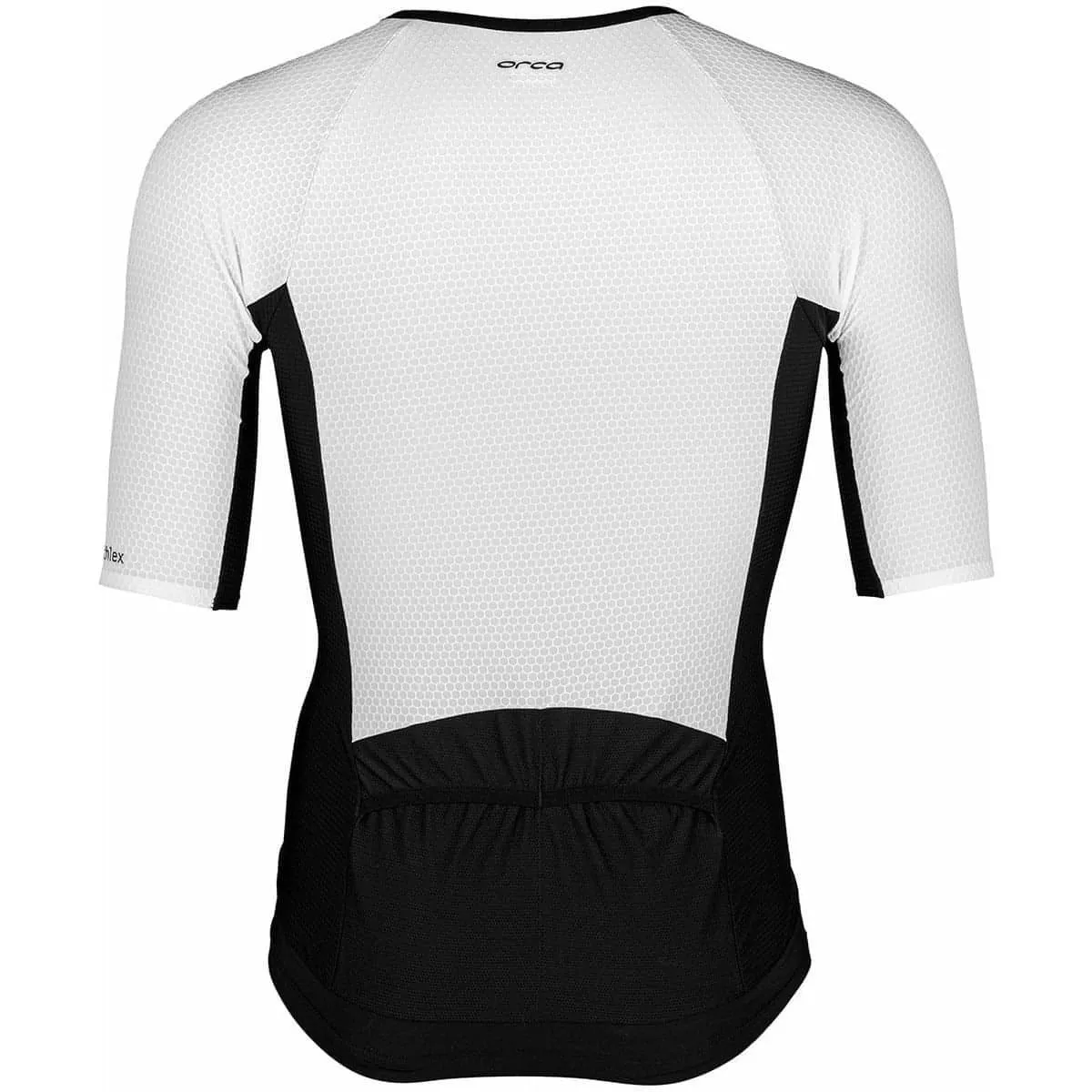 Orca Athlex Short Sleeve Mens Tri Top - White