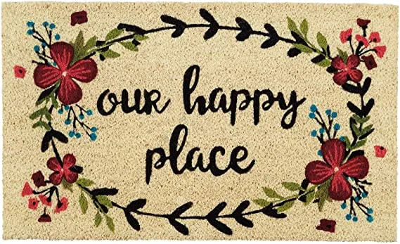 Our Happy Place Doormat