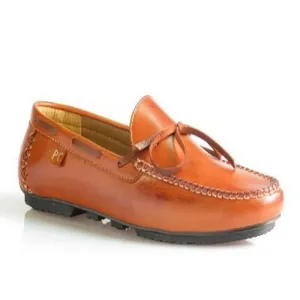 P Crouch Mens Tan Pu Casual Shoes