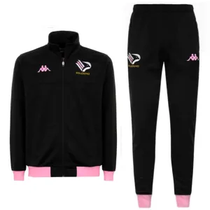 Palermo FC black presentation soccer tracksuit 2021 - Kappa