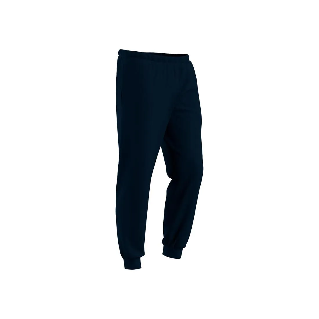 Pantalon jogging chaud fitness homme - 100 noir