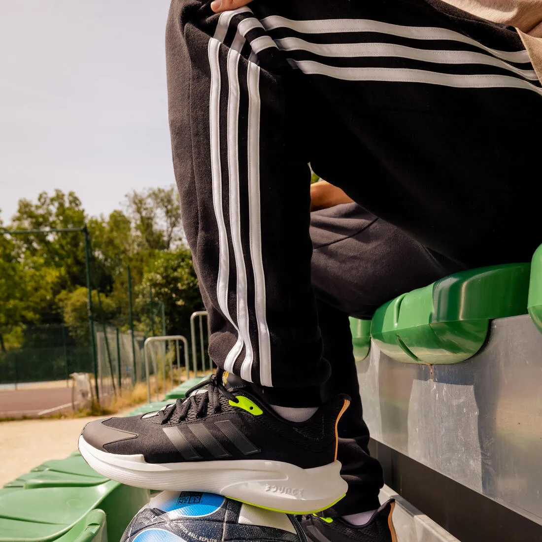 PANTALON JOGGING DE FITNESS ADIDAS HOMME NOIR