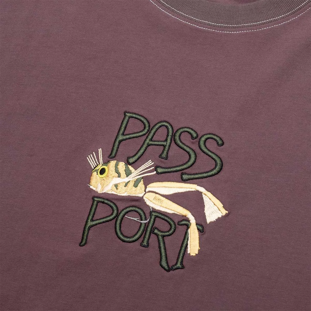 Pass~Port - Frog Lure Organic Cotton Tee Bottle Brown
