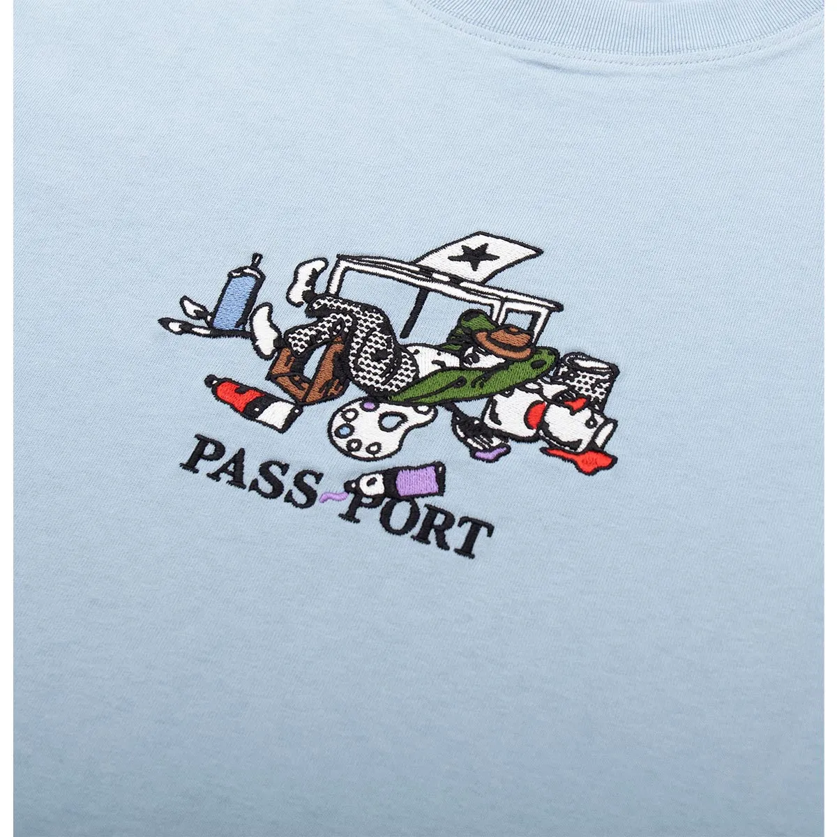 Pass~Port - Lucid Dream Tee Stonewash Blue