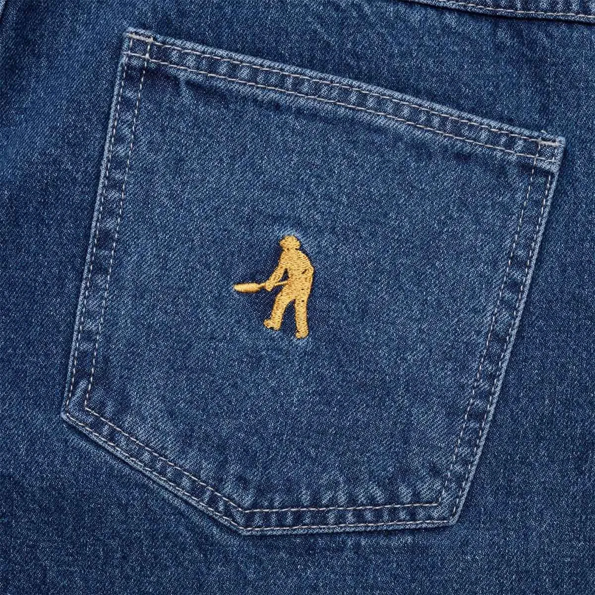 Pass~Port - Workers Club Shorts Faded Wash Dark Indigo