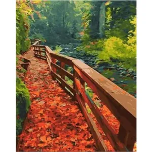 Path in the Forest – Canvastly DIY Paint By Numbers