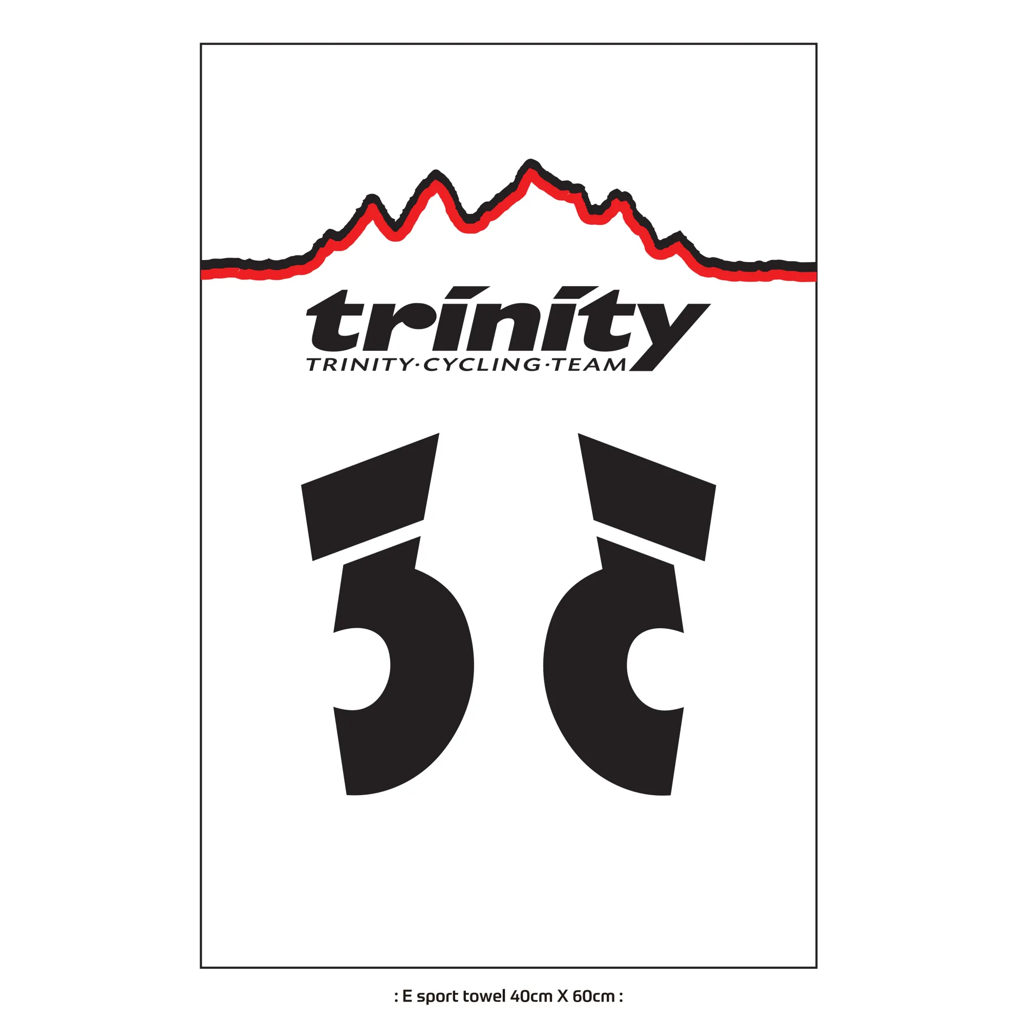 PERFORMANCE E sport towel 40cm X 60cm