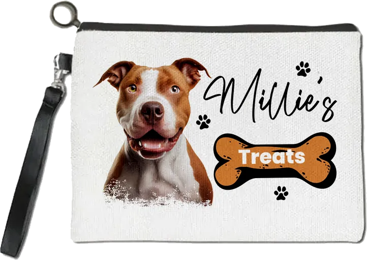 Personalised Bull Terrier Treat Bag