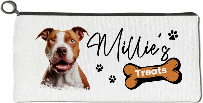 Personalised Bull Terrier Treat Bag