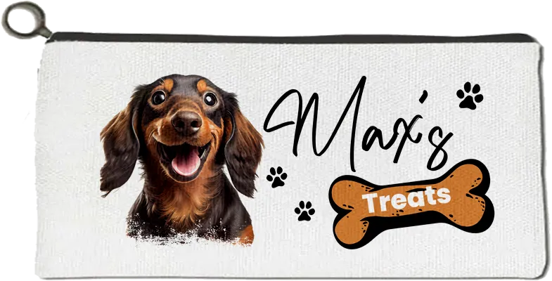 Personalised Dachshund Treat Bag